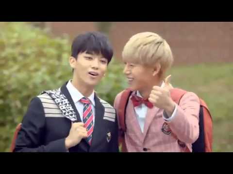 Daehyun & Youngjae   B A P & Apink Commercial for SKOOLOOKS 2014 Collection 360p