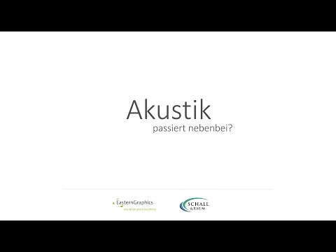 Raumakustik einfach planen!