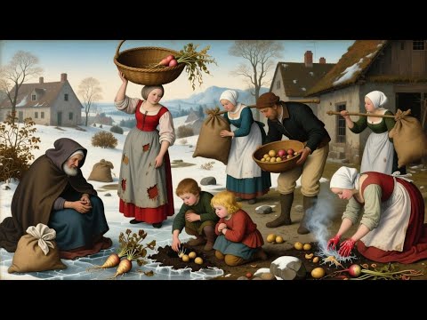 Den Winter im Mittelalter Überleben