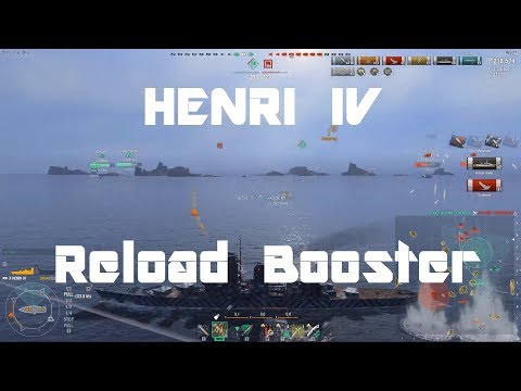 Henri IV - Main Battery Reload Booster