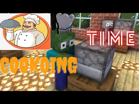Minecraft - Monster School [Cooking Challenge] #Animation