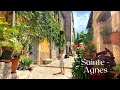 Walking in Sainte Agnès, Beautiful French Village, South of France, French Riviera
