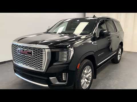 2022 GMC Yukon 4WD 4dr Denali in Black for sale at Davis GMC Buick Lethbridge in Lethbridge, AB