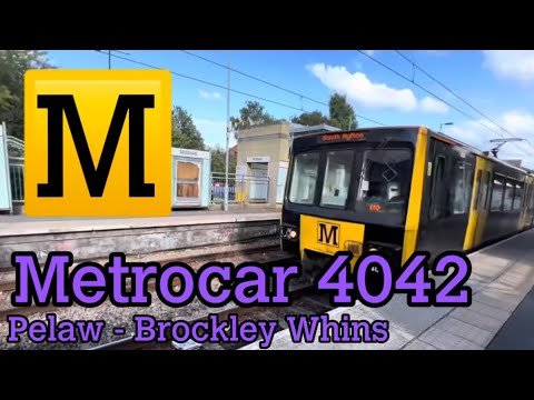 Tyne and Wear Metro Metrocar 4042 Pelaw - Brockley Whins