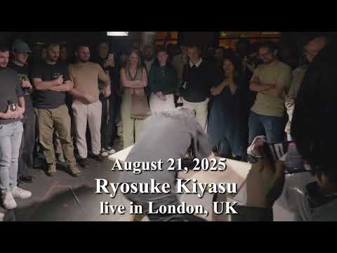[Highlights] August 21, 2025 @RyosukeKiyasu snare drum solo show in London, UK