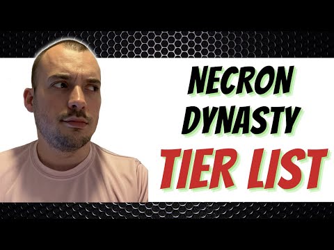 Necron Dynasty Tier List + Summary - Necrons - 9th Edition Codex - Warhammer 40k