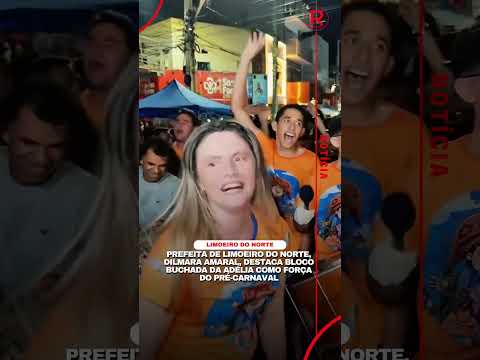 Prefeita Dilmara Amaral destaca Bloco Buchada da Adélia no pré-carnaval de Limoeiro