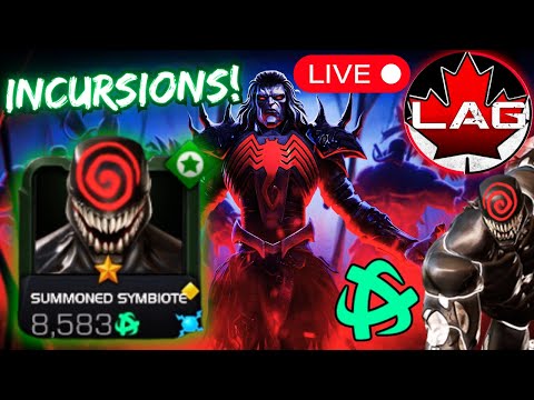 Summoned Symbiote Returns! Incursions Zone 30 Push! 120k Subscriber Celebration! Come Hangout! -MCOC