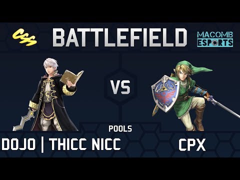 [MESA: Battlefield 5] Pools Wave A: DOJO | THICC NICC (Robin) vs. CPX (Link, Bayonetta)