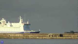 preview picture of video 'Irish Ferries - Oscar Wilde à Cherbourg'