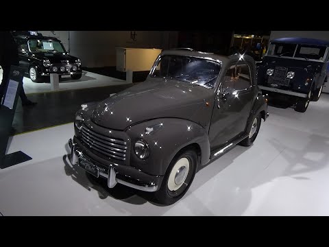 1953 Fiat 500 C Topolino - Exterior and Interior - Auto Zürich Classic Car Show 2021