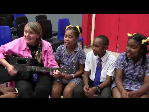 Fishing for Jesus song Soekie Sandra Krog and school kids