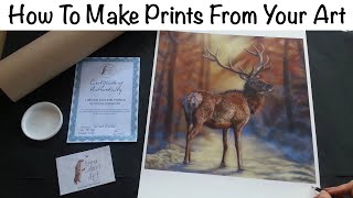 How To Make Prints From Your Art