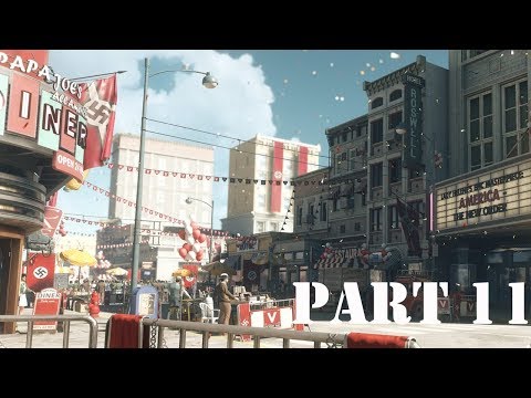 WOLFENSTEIN 2 THE NEW COLOSSUS Walkthrough Gameplay Part 11 - Roswell (PS4)