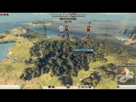 Total War Rome 2 Funny Glitch - Shield Shuffle