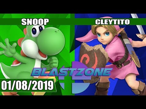 PSG Blastzone: Sugoi | Snoop (Yoshi) vs Cleytito (Young Link) - Winners Qtrs