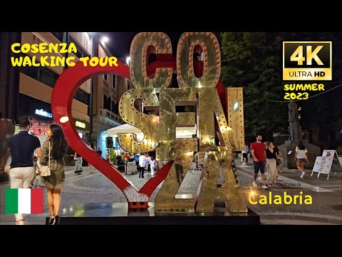 Cosenza Walking Tour Italy 🇮🇹 Calabria