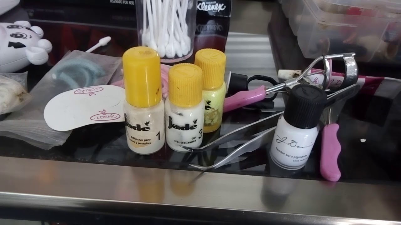 Productos para rizado permanente de pestañas y pigmentación