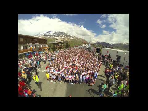 Timelapse Alpe d'HuZes 2013 Groepsfoto