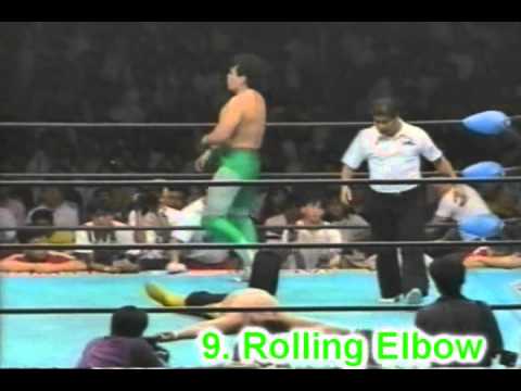 top twenty moves of mitsuharu misawa