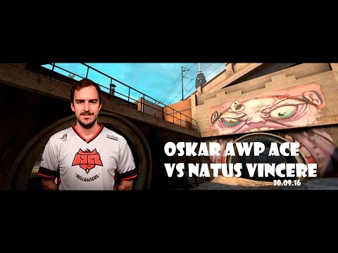 Mousesports Oskar AWP ACE VS NA'VI 20.09.16