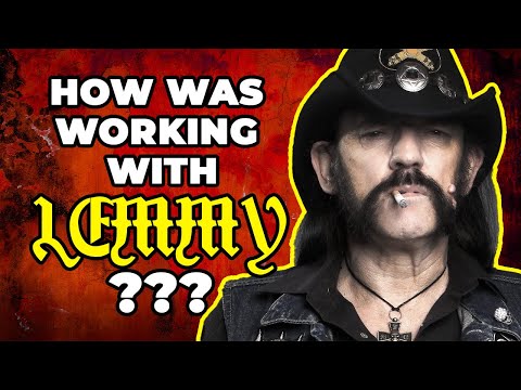 In the studio with LEMMY and MOTÖRHEAD!