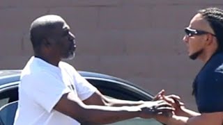 Roger Mayweather Meets his Son Prophet Muscle - Warning Happy Ending with Father