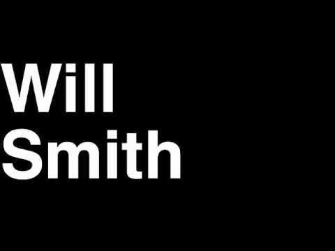 How to Pronounce Will Smith New Orleans Saints NFL Football Touchdown TD Tackle Hit Yard Run