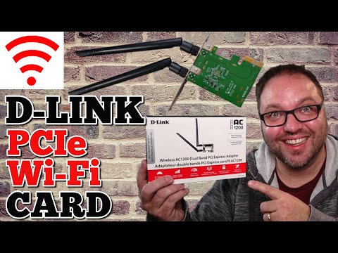 Kortelių tinklas D-Link DWA-582 (PCI) video