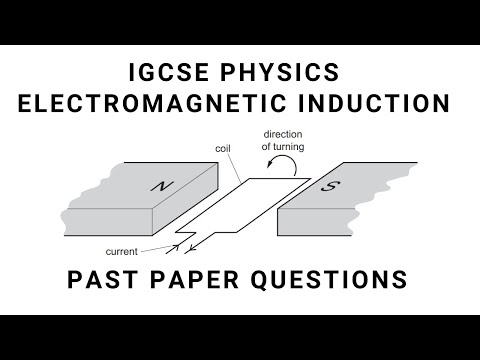 IGCSE Physics Electromagnetic Induction Past Paper Questions
