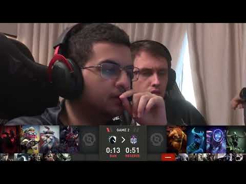 OG Chu looking confused in the draft moments of Liquid vs OG TI11 The International 2022