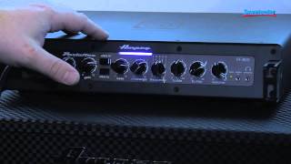 Video thumbnail for Ampeg Portaflex PF-800 Bass Amp Head Demo - Sweetwater at Winter NAMM 2013 by Sweetwater