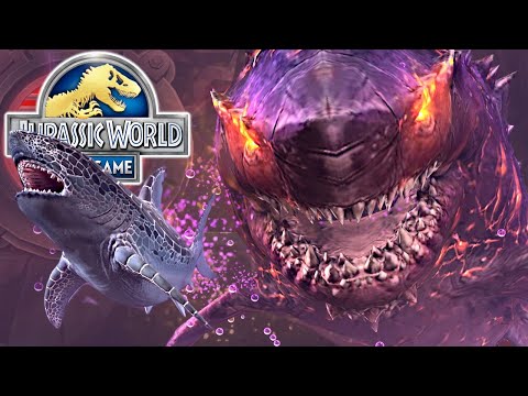 Jurassic World The Game #178 - The CROSSING of the MEGARCHELON 😲 & the SUPER GIGAKYLOCEPHALUS STA...