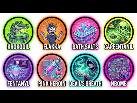 Every Horrifying Drugs You Should NEVER Try Explained In 18 Minutes