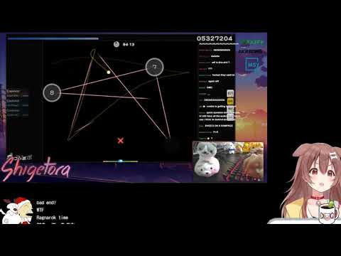 Korone reacts to Cookiezi going godmode