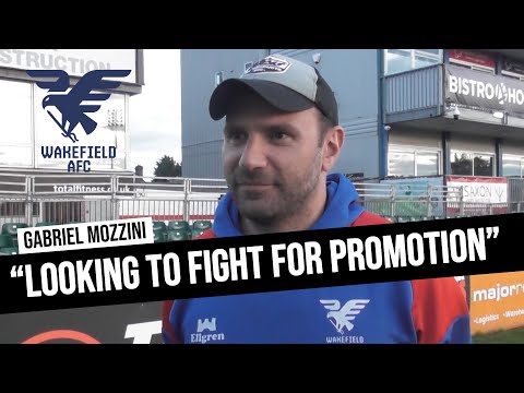 Wakefield AFC BEAT Sheffield Wednesday! Head coach Gabriel Mozzini reacts to pre-season victory