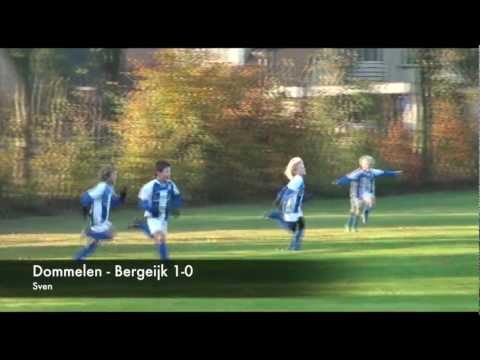 Voetbal F1, Dommelen-Bergeijk, 1e helft