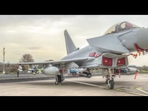 Experimental Typhoon Fitted With RAF's Latest Weapons