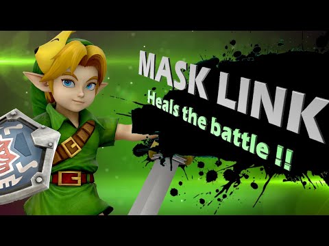 Mask Link Heals the Battle !! - Super Smash Mods Ultimate Fan-Trailer