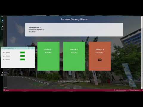 Sistem pemantauan slot parkir berbasis Internet of Things (IoT) 