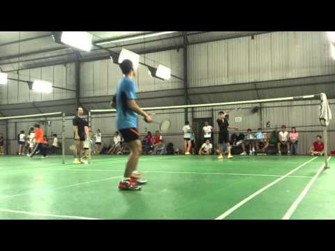 TMA Badminton 2015 Quang Tran - Huy Tran sec 1 part 2