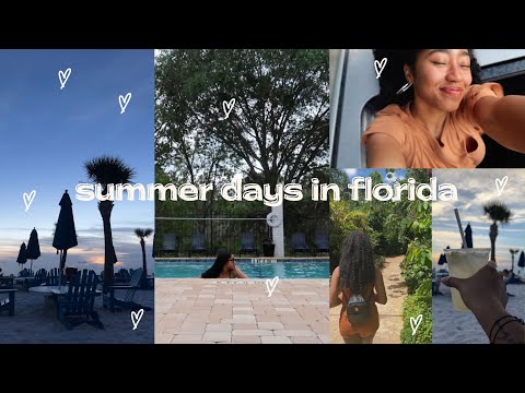 summer days in my life in florida ♡ (pool day, mini road trips, summer playlist, beach day & more)
