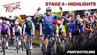 RIPRESO A 200 METRI DAL TRAGUARDO! -Highlights 4a tappa Deutschland Tour-