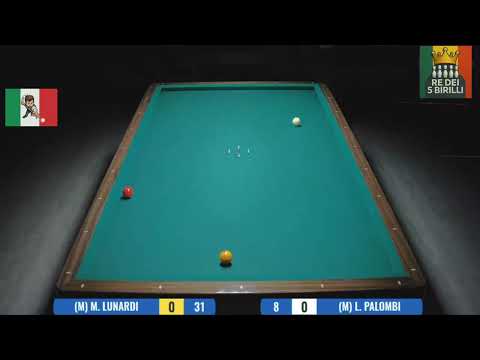 Michael Lunardi vs Luca Palombi – Parte 1 | 5 Birilli 🎱🇮🇹