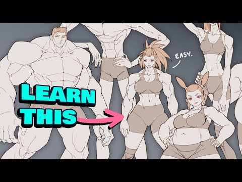 HOW TO DRAW EXTREME ANATOMY