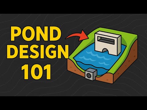 How to Design A Dry Detention Pond (Beginner)