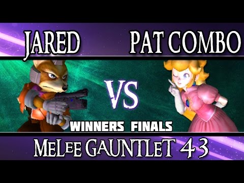 Melee Gauntlet 43 - Jared (Fox) vs Pat Combo (Peach) - WINNERS FINALS