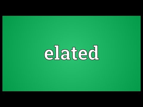 Elated Meaning