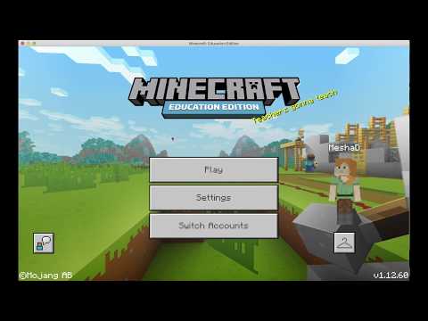 Create a Minecraft Education Edition World for Students