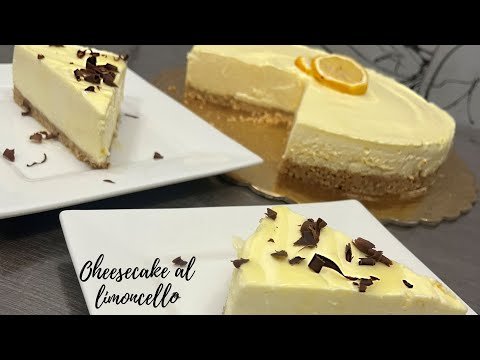 CHEESECAKE AL LIMONCELLO
